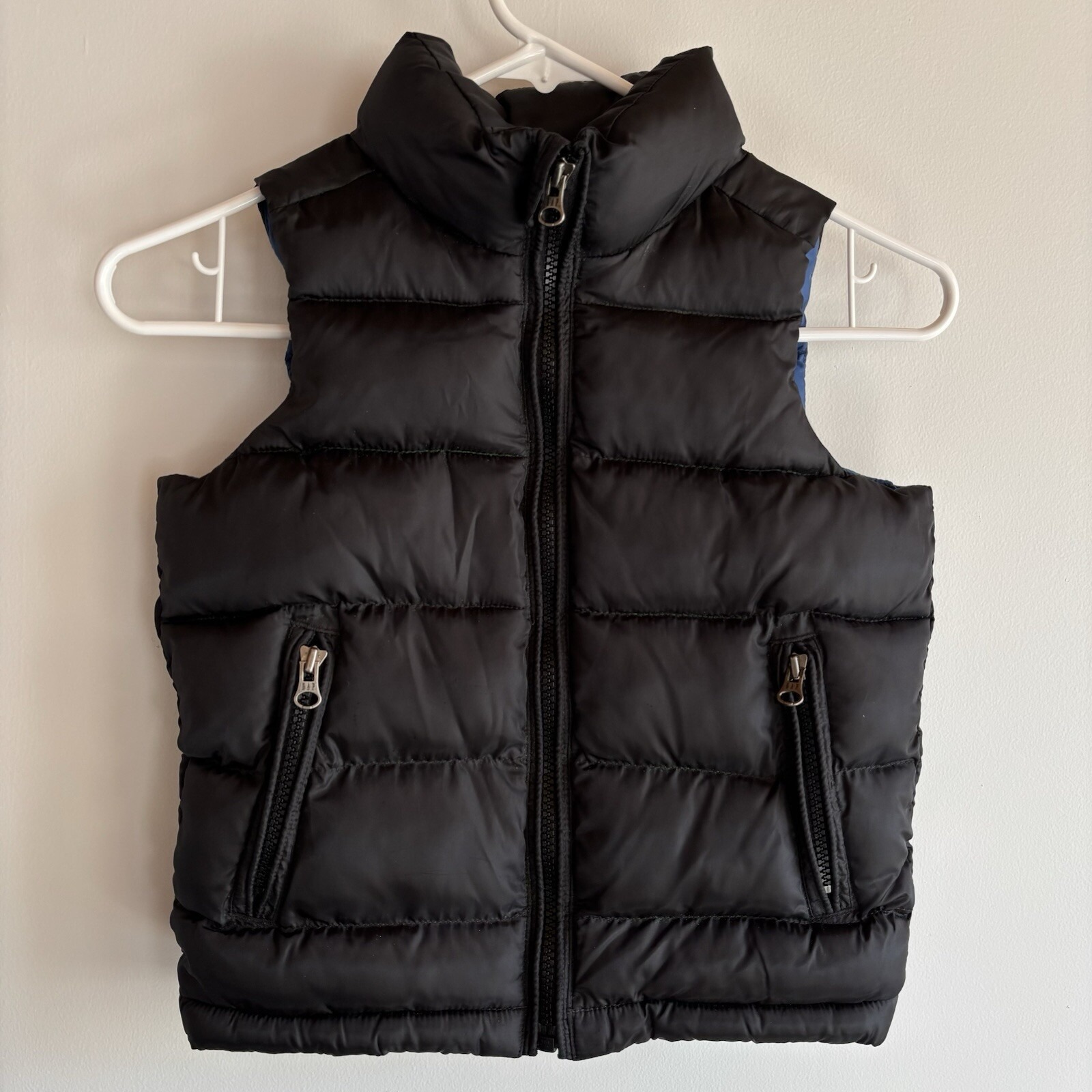 Gap Kids Full Zip Puffer Vest Boys Xs Size 4-5 Years Toddler Little Kid Coat